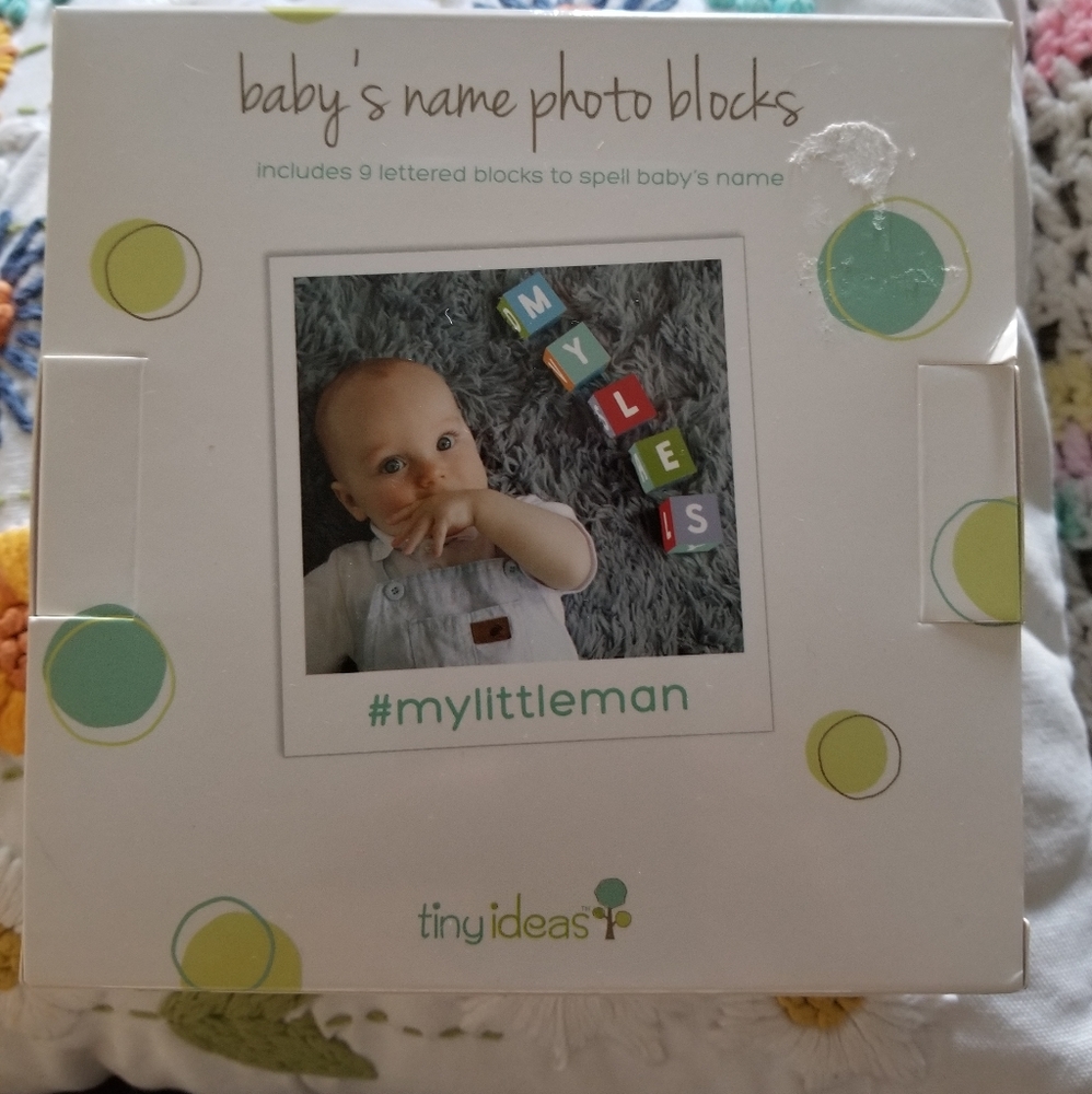 New In Box Letter Blocks Photo Prop - Picture 3 of 3
